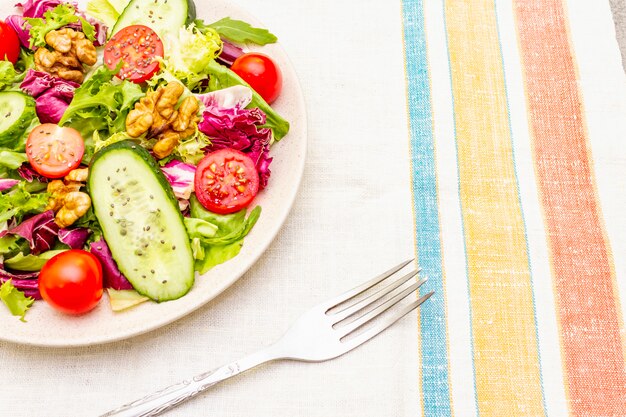 Foto verdure fresche, ingredienti alimentari dietetici sani