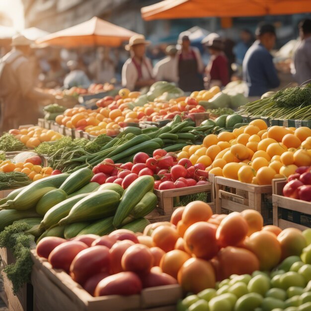 fresh vegetables at the local market in the cityfresh vegetables at the local market in the cityve