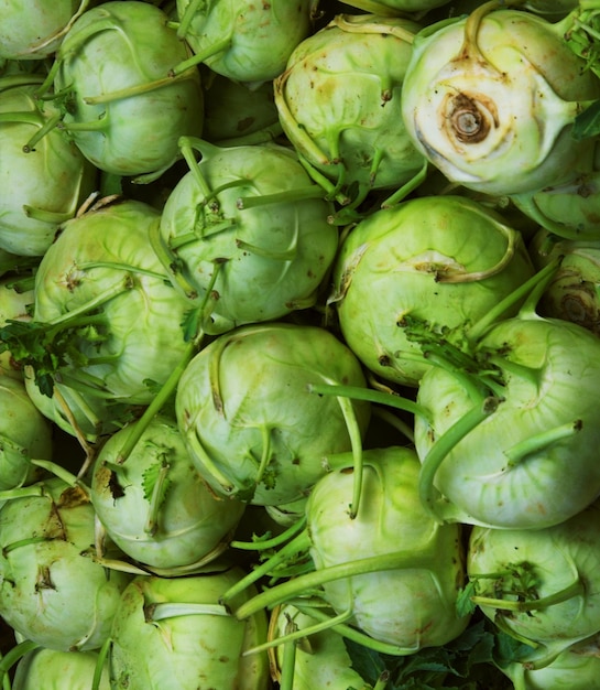 Fresh vegetables in supermarket