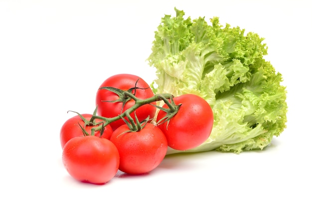 Fresh vegetables with tomatoes and celery