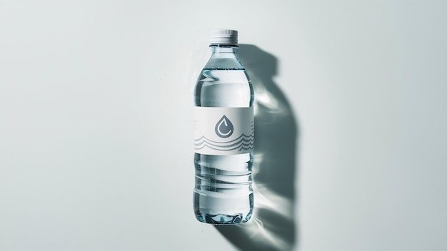 Fresh water in bottle