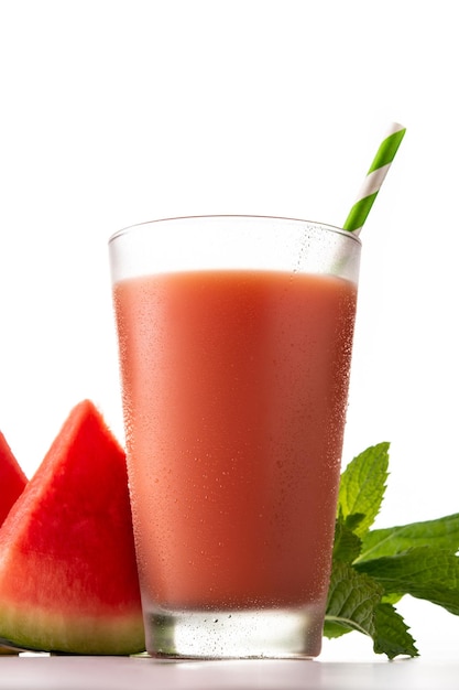 Fresh watermelon juice