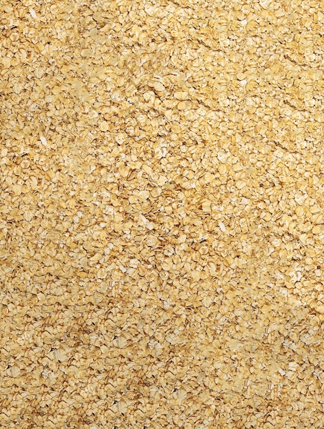 Fresh whole grain oats background