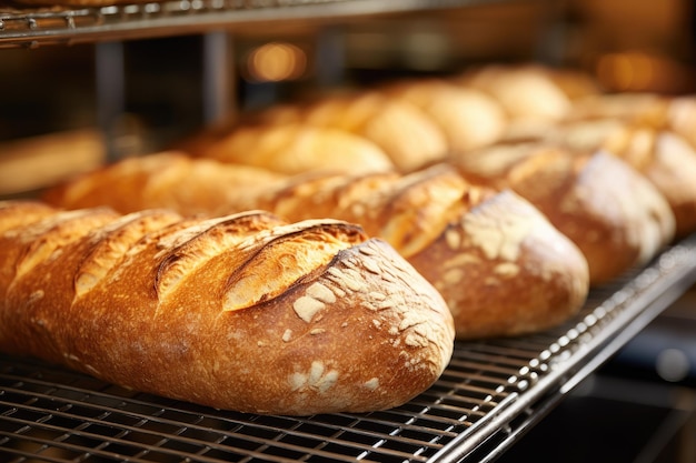 Photo freshly baked bread