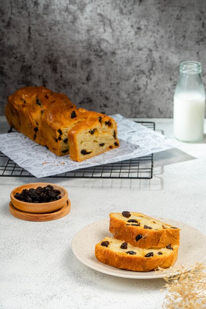 a freshly baked Chocolate Babka or Brioche Bread