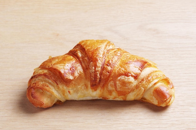 Freshly baked croissant