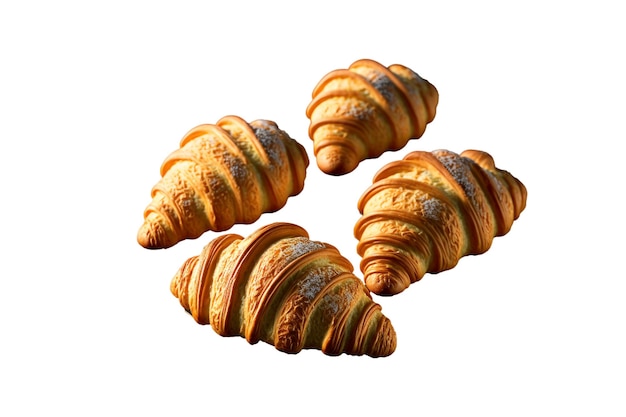 Freshly baked croissants