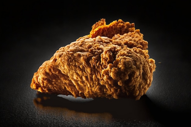 Freshly Fried Crispy Chicken Piece AI