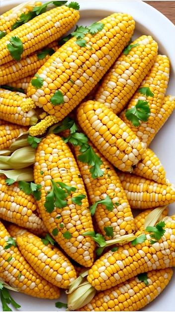 Freshly Harvested Corn