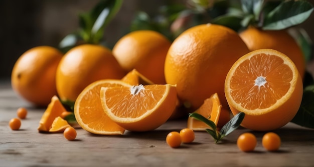 Freshly squeezed A vibrant citrus display