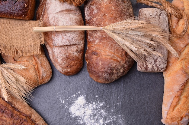 Freshness of fragrant bread from the best wheat varieties