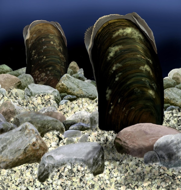 Photo freshwater pearl mussel