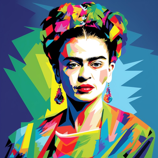 FRIDA KAHALO PORTRET WPAP