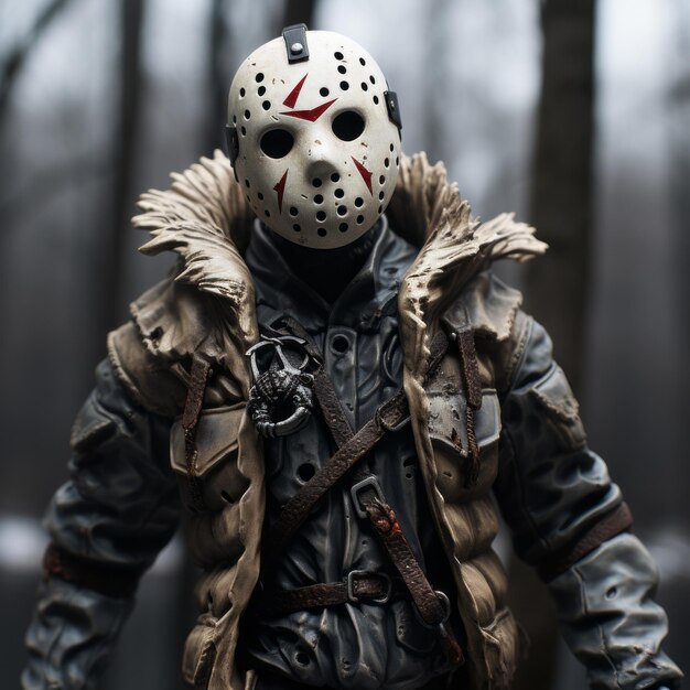 Friday The 13th Black Friday Figure Jason20 Allmountain