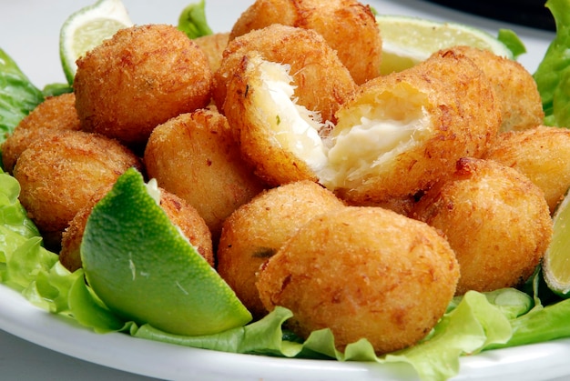 Fried ball of cod