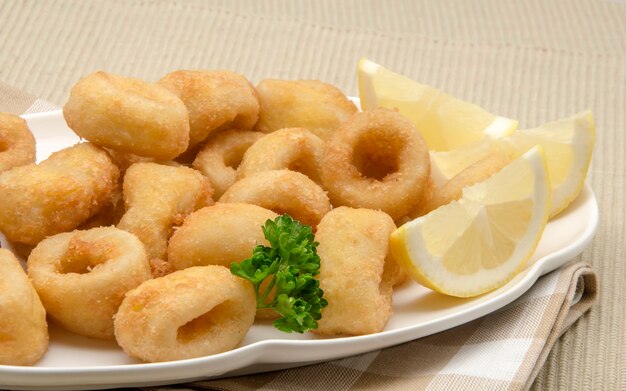 Fried calamari