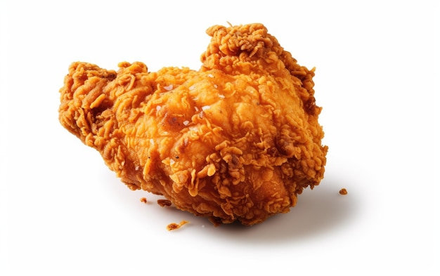 Fried chicken isolated