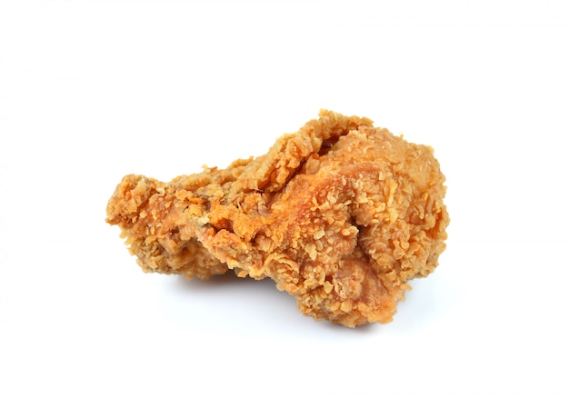 Fried chicken isolated