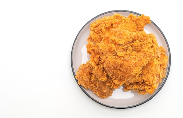 Photo fried chicken meal