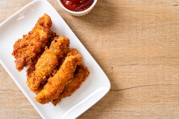 fried chicken stick