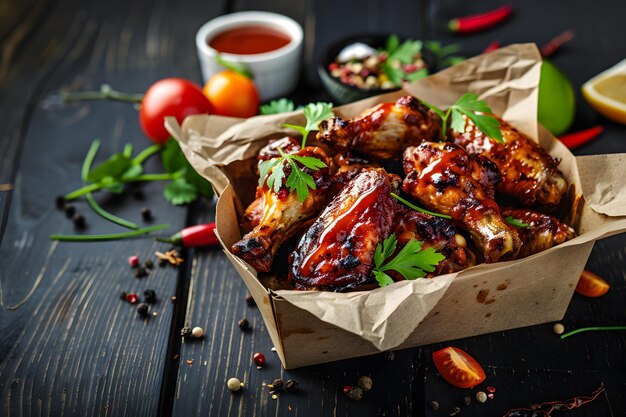 fried chicken tossed in spicy sauce