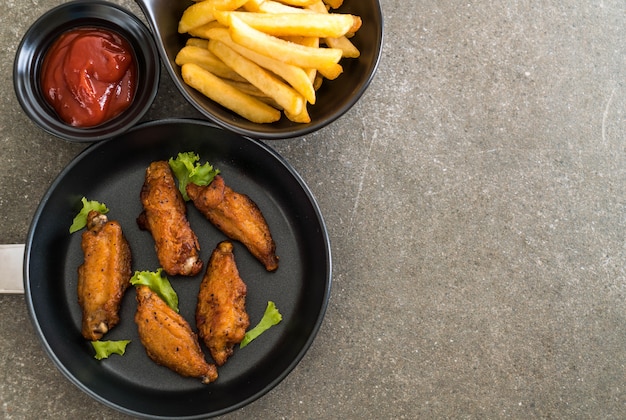 fried chicken wings