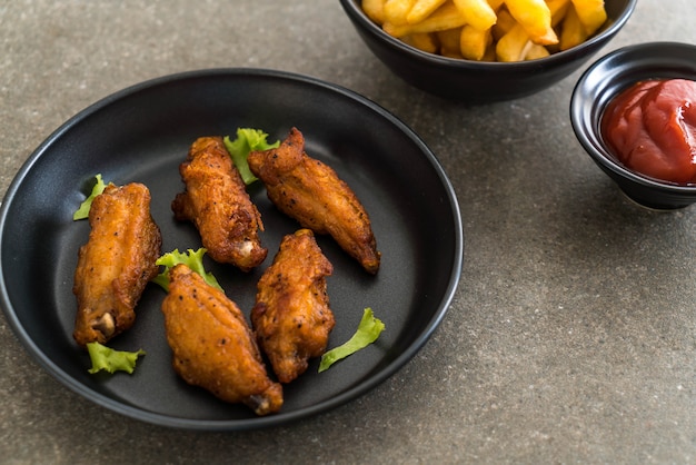 fried chicken wings