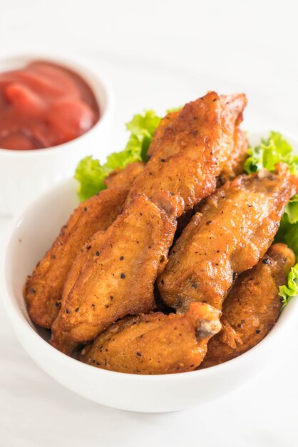 fried chicken wings