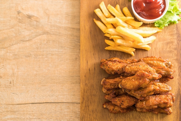 fried chicken wings