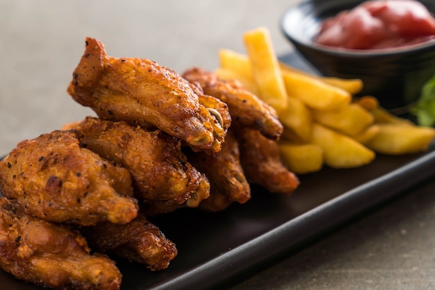 fried chicken wings