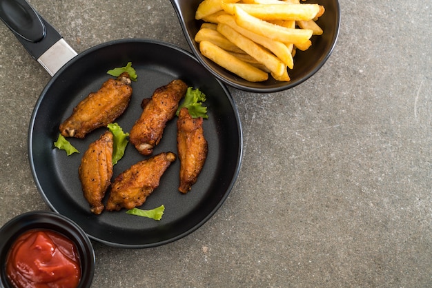 fried chicken wings