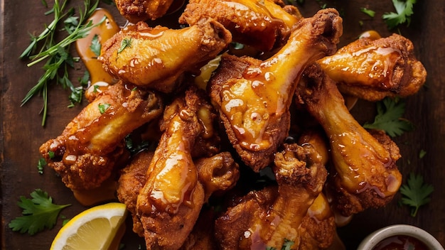 Fried chicken wings