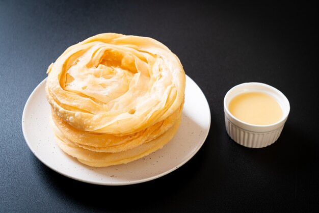 fried crispy roti dough