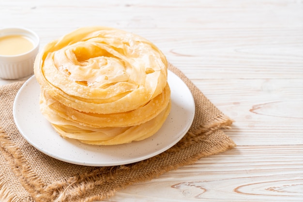 fried crispy roti dough