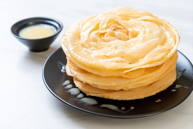 fried crispy roti dough