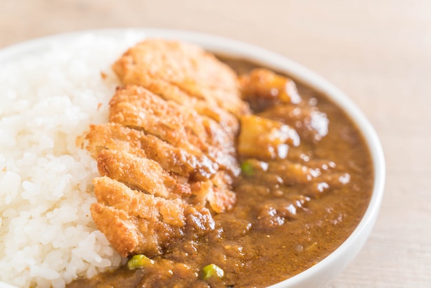 カツ揚げカレーライス