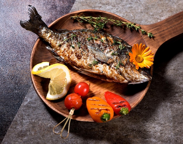 Fried Dorado Fish