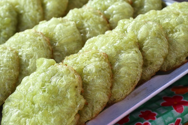 Fried dough on street food