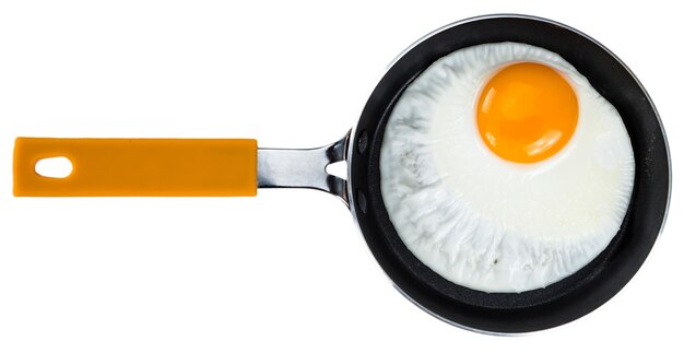 Fried Egg isolated on white