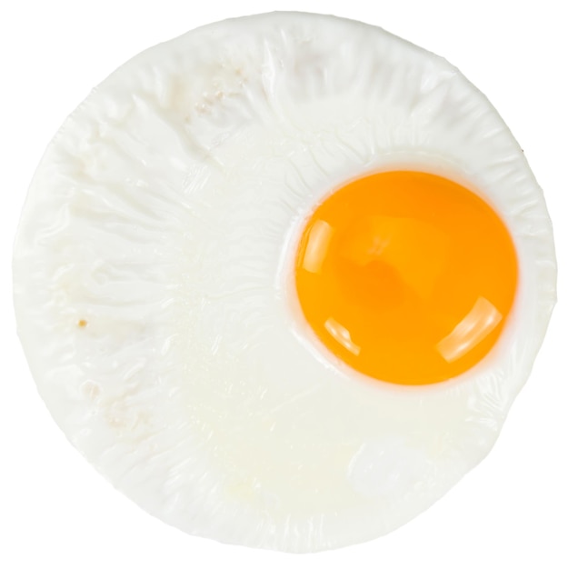 Fried Egg isolated on white