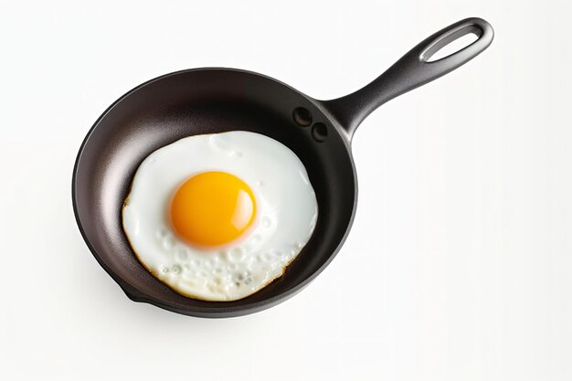 Fried Egg On Pan Isolated PNG Images