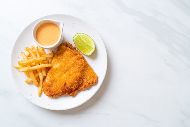 fried fish and chips