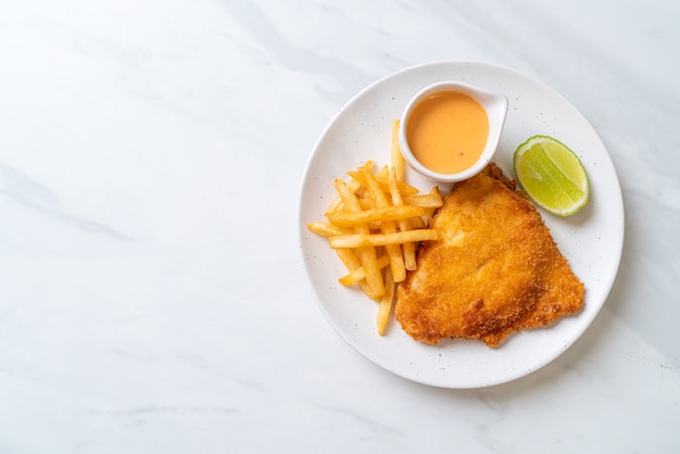 fried fish and chips