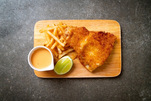 fried fish and chips