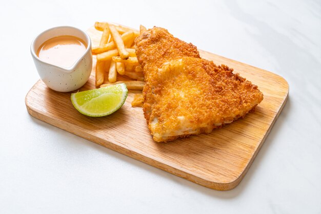 fried fish and chips