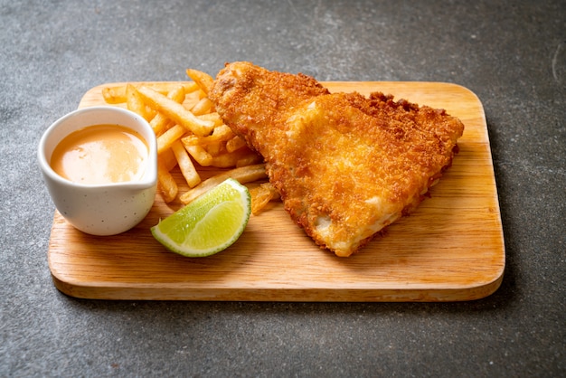 fried fish and chips