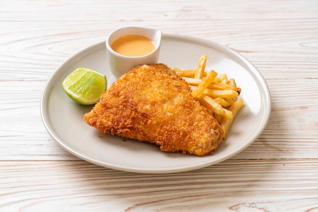 fried fish and chips