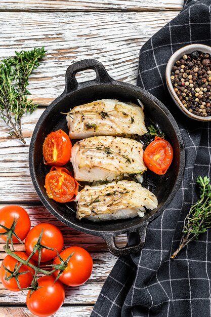 Fried fish fillet with spices