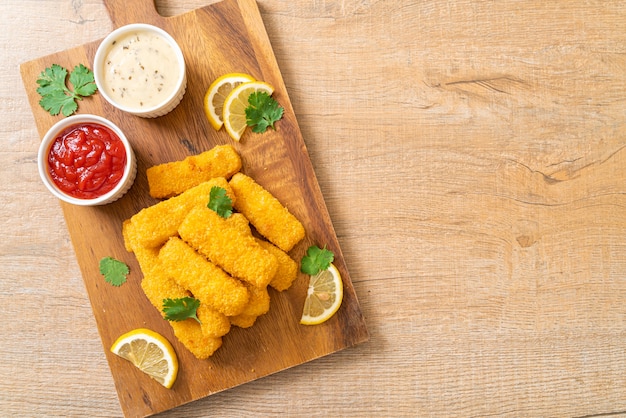 fried fish finger sticks