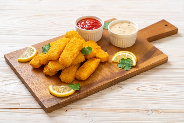 fried fish finger sticks